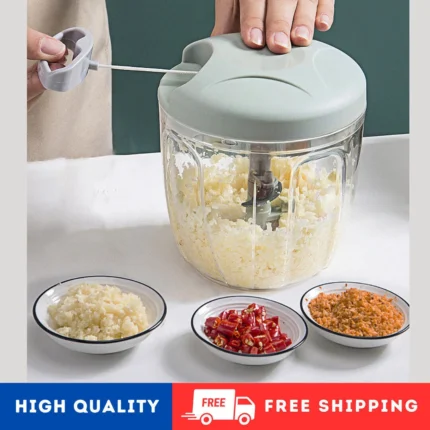 Manual Food Big 900ML Chopper With 5 Blades | Speedy 5 Blades Chopper | Cutter Large Chopper